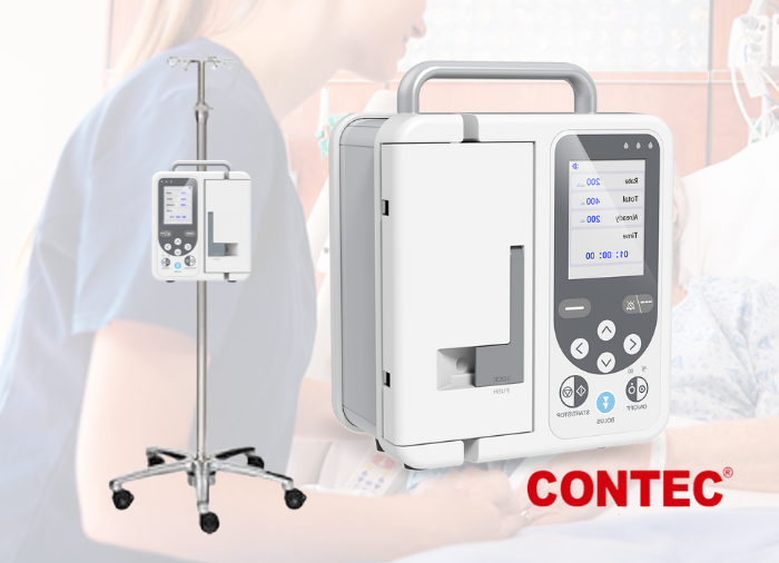 Bomba de infusión volumétrica Innovadora CONTEC SP750